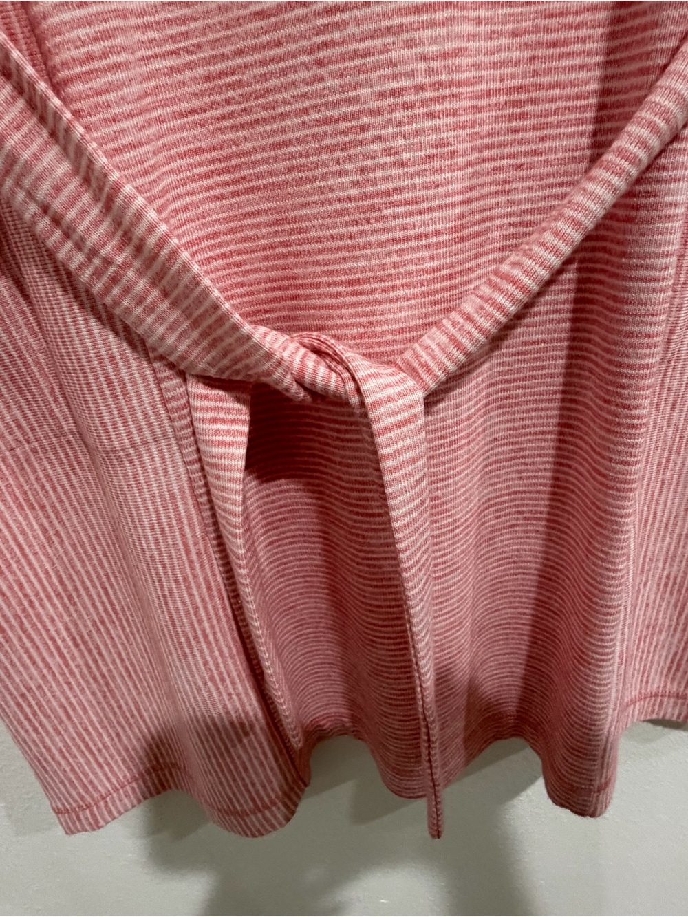 Talbots Pink Striped Knit Top - Picture 5 of 9